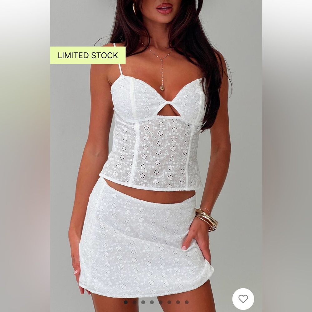 Princess Polly Arthars Set White